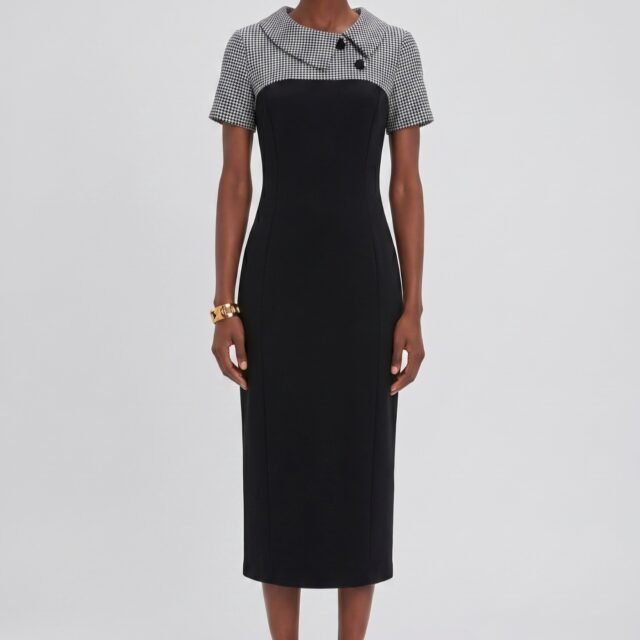Introducing The Silvia Business Dress by Secret Swanky — a refined custom-made dress created for modern professional women.
Elegant lines, flattering proportions and personalized tailoring come together for a confident look that moves effortlessly from office to meeting.